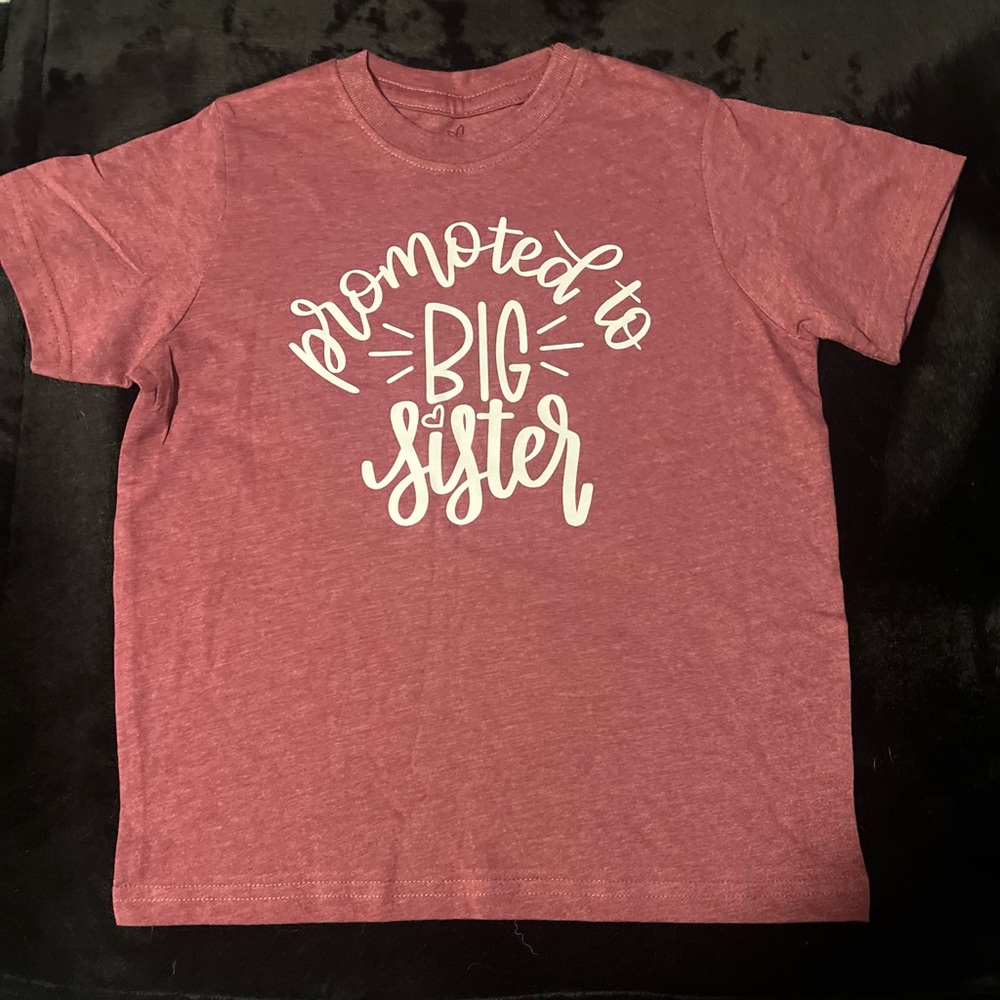 Kids Promoted to Big Sister Shirt
